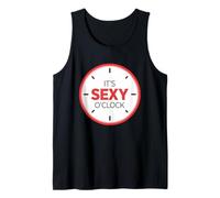 It's Sexy O'Clock Horloge Romantique pour Adulte Débardeur