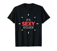It's Sexy O'Clock Horloge Romantique pour Adulte T-Shirt