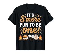 It's S'more Fun to Be One | Cute 1st Birthday Camping Theme T-Shirt