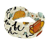 It's So Good to Be Home Bandeau doux et large pour femme, bandeau d'entraînement antidérapant pour yoga, fitness, voyage, gym, accessoires pour cheveux