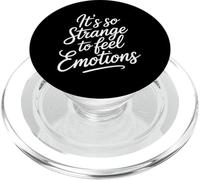 It's So Strange to Feel Emotions Conscience - PopSockets PopGrip pour MagSafe