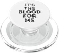 It's The Blood for Me Jésus Pâques Chrétien Hommes Femmes Enfants PopSockets PopGrip pour MagSafe