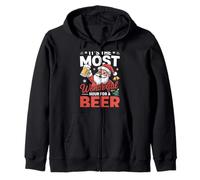 It's The Most Wonderful Hour For A Beer Christmas Sweat à Capuche