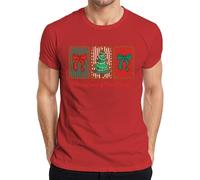 It's The Most Wonderful Time Christmas Tree Bow Holiday T-shirt vintage pour homme, rouge, S
