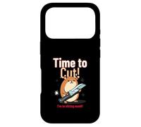 It's Time to Cut (Motif Hamster Amusant) Coque pour iPhone 17 Pro