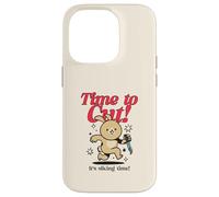 It's Time to Cut (Motif Lapin Amusant) Coque pour iPhone 14 Pro