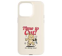 It's Time to Cut (Motif Lapin Amusant) Coque pour iPhone 15 Pro Max