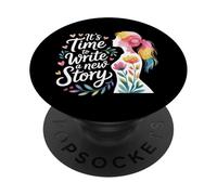 It's Time to Write A New Story - PopSockets PopGrip Adhésif