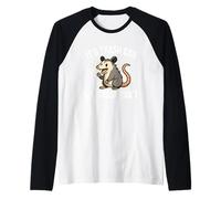 It's Trash Can Not Trash Can't Opossum Fun Manche Raglan