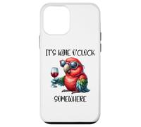 It's Wine O Clock Drinking Parrot Its 5 O'Clock Somewhere Coque pour iPhone 12 Mini
