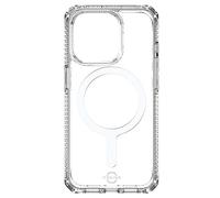 ITSKINS Coque hybride transparente pour iPhone 15 Pro Max 6,7 pouces, compatible avec MagSafe jusqu'à 3 m de protection contre les chutes
