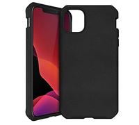ITSKINS Coque Feronia Bio Terra renforcée biodégradable Noire pour iPhone 12 Mini