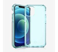 ITSKINS Coque renforcée Spectrum Clear Bleue pour iPhone 12 Mini