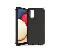 ITSKINS Feronia Bio - Coque de protection pour téléphone portable - Impacthane, matériau 100 % biodégradable et compostable - noir - pour Samsung