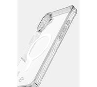 Itskins HYBRYD R // Coque de protection magnétique transparente pour iPhone 16 Plus, compatible avec MagSafe, coque hybride fine, anti-jaunissement, coque militaire antichoc - Transparent