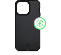 Coque pour iPhone 14 Pro Renforcée Ballistic Nylon R Compatible MagSafe Noir