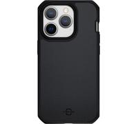 ITSKINS ITBALNYLIP14PBK - Coque Ballistic R Nylon Noir iPhone 14 Pro