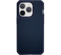 ITSKINS ITBALNYLIP14PBL - Coque Ballistic R Nylon Bleu iPhone 14 Pro