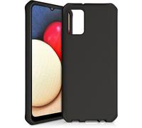 ITSKINS Feronia Bio - Coque de protection pour téléphone portable - Impacthane, matériau 100 % biodégradable et compostable - noir - pour Samsung
