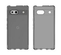 Itskins Spectrum R Coque de protection transparente compatible avec Google Pixel 7a, anti-jaunissement, résistante aux chocs et coque de téléphone de qualité militaire - Fumé
