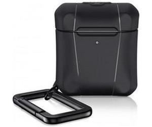 ITSKINS SPECTRUM//SOLID - Boîtier de protection pour écouteurs - polymère, Impacthane - noir uni - pour Apple AirPods (1ère génération, 2e génération) G