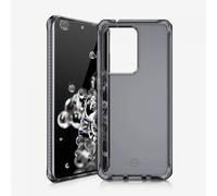 ITSkins SpectrumClear Samsung Galaxy S20 Ultra Coque TPU flexible anti-choc - Noir