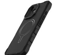 ITSKINS Supreme R // Bold Coque de protection magnétique pour iPhone 17, compatible avec MagSafe, étui hybride fin, coque militaire antichoc - Noir