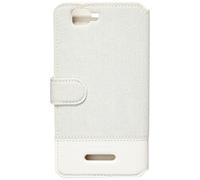 Itskins WK55-ANGEL-WHBL Angel Etui folio pour Wiko Rainbow Blanc/Gris