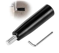 ITSOGOO 1 Pièce M8*63 mm Poignée Tournante en Bakélite Noir, Poignées Serrage de Manivelle,Machine Volant Poignee,pour Fraiseuse,Perceuse D'établi,Mécanique