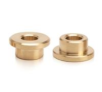 ITSOGOO 2 Pièces Bride Roulement Manchon 5x9x6 mm,Laiton Douille Auto Lubrifiant Bagues,Bride Manchon Roulement Fritté pour Industriel Équipement Machines et Outils