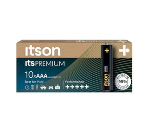ITSON Boîte de 10 Piles Alcalines LR03/AAA 1,5V itsPREMIUM