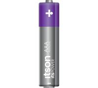 ITSON, AAA Piles alcalines, Paquet de 8, pour horloges, Torches, télécommandes, LR03IPO/8CB