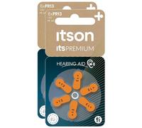 ITSON Lot de 4 x 6 Piles Auditives Zinc-Air Hearing aid PR13/PR48 ItsPREMIUM