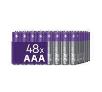 ITSON, Lot de 48 Piles AAA 1,5 V alcalines pour Montres, Lampes de Poche, télécommandes, Emballage écologique 95% recyclé