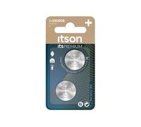 ITSON Pack 2 Piles Bouton Lithium CR2025 3V Idéale e Voiture, Montre