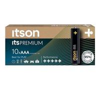 ITSON Boîte de 10 Piles Alcalines LR03/AAA 1,5V itsPREMIUM