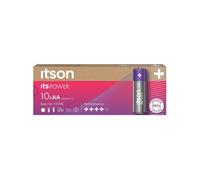 ITSON Pack de 10 Piles Alcalines LR6/AA 1,5V ItsPOWER