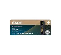ITSON Pack de 10 Piles Alcalines LR6/AA 1,5V itsPREMIUM