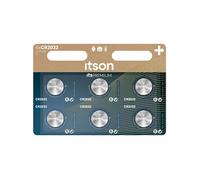 ITSON Pack de 6 Piles Bouton Lithium CR2032 3V Idéale e Voiture, Balance