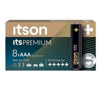 ITSON Pack de 8 Piles Alcalines LR03/AAA 1,5V itsPREMIUM G