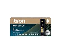 ITSON Pack de 8 Piles Alcalines LR6/AA 1,5V itsPREMIUM