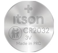 ITSON, CR2032 Piles Bouton, 3V, Lot de 2, idéales pour AirTag, Les clés de Voiture, Les Montres et Les cardiofréquencemètres