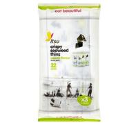 Itsu - Wasabi Crispy Algues Thins Multipack - (5gx3) x 6