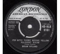 Itsy Bitsy Teenie Weenie Yellow Polkadot Bikini/Don't Dilly Dally Sally (VG 45 rpm)