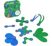 Itsy CLIXO - Bleu/vert - Jeu de Construction Magnétique - Jouet Educatif et Créatif - 18 pcs - Des 4 ans