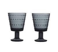 ITTALA SET 2 COPAS 260 ML DARK GREY