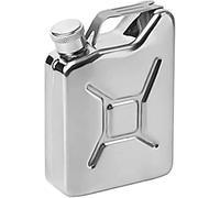 ITTRUH Flasque Portable en Acier Inoxydable Flagon de 140 ML, idéale for Le Whisky, Le vin, Les canettes en métal, Les Bouteilles d'alcool, Emballage Cadeau