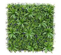 ITTRUH Haie Artificielle for Jardin, clôture de confidentialité, Murs d'arrière-Plan for Mariages ou fêtes, Pubs, Restaurants, Plantes, décoration extérieure, 254 x cm (Vert)