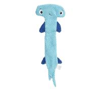 ITTRUH Jouet interactif en Forme de Requin Marteau for Chien, Peluche couinante, à mâcher, for Grands, Moyens et Petits Chiens, Chiot, entraînement, Divertissement(Blue)