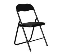 ITTRUH Tabouret Pliant avec Dossier, Chaise Tabouret Portable, Pieds antidérapants, Cadre en métal Pliable for Cuisine